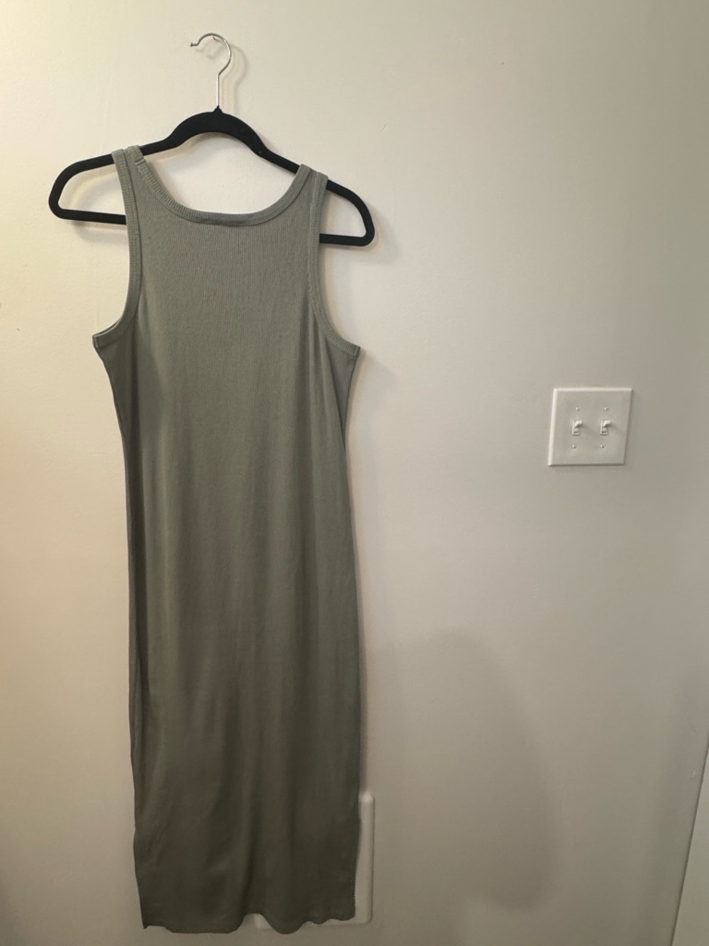 Just Female Sleeveless Maxi Dress in Sage Green - Picture 2 of 3